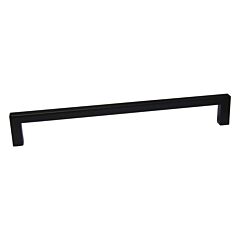 Square Pull Collection Modern Style 8-13/16" (224mm) Hole Center, Overall Length 9-5/32", Matte Black Cabinet Hardware Pull / Handle