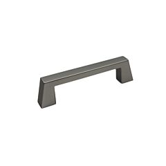 Colorado Collection Contemporary Style 3-3/4" (96mm) Hole Center, Overall Length 4-5/8", Dark Pewter Cabinet Hardware Pull / Handle