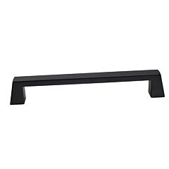 Colorado Collection Contemporary Style 6-5/16" (160mm) Hole Center, Overall Length 7-5/32", Matte Black Cabinet Hardware Pull / Handle