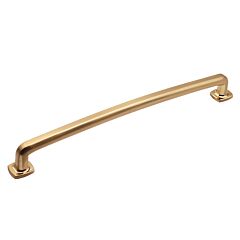Vail Collection Contemporary Style 12" (305mm) Hole Center, Overall Length 13-1/8", Rose Gold Appliance Pull / Handle