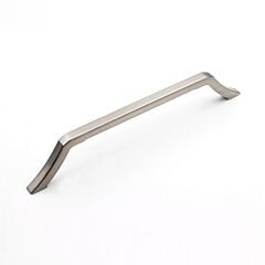 Milan Collection Contemporary Style 8" (203mm) Hole Center, Overall Length 9", Satin Nickel Appliance Pull / Handle