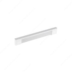 Backframe Style 5-1/32" (127.5mm) Center to Center, Overall Length 6-1/32" White Cabinet Pull/Handle