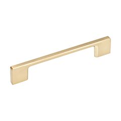 Metal Rectangular Style 6-5/16" (160mm) Inch Center To Center, Overall Length 7-17/32" Champagne Bronze, Cabinet Hardware Pull / Handle
