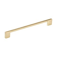 Metal Rectangular Style 7-9/16" (192mm) Inch Center To Center, Overall Length 8-3/4" Champagne Bronze, Cabinet Hardware Pull / Handle