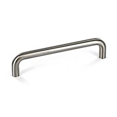 Classic 5-1/16" (128mm) Center to Center, Length 7-15/16" (202mm) Brushed Nickel, Cabinet Wire Pull/Handle
