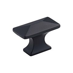 Bungalow Style Cabinet Hardware Knob, Oil-Rubbed Bronze 1-1/4 Inch length.