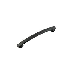 Hickory Hardware American Diner Collection 6-5/16" (160mm) Center to Center Bar Cabinet Pull in Matte Black