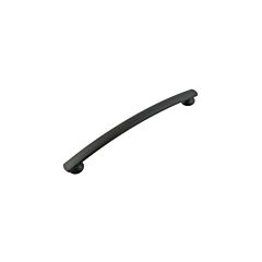 Hickory Hardware American Diner Collection 7-9/16" (192mm) Center to Center Bar Cabinet Pull in Matte Black
