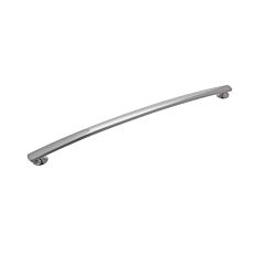 American Diner Style 12 Inch (305mm) Center to Center, Overall Length 13-1/4 Inch Chrome Kitchen Cabinet Pull/Handle