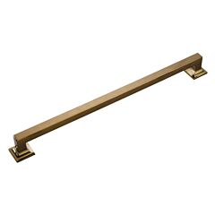 Studio Style 18 Inch (457mm) Center to Center, Overall Length 19-5/8 Inch Veneti Bronze Kitchen Appliance Pull/Handle