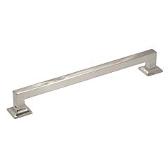 Studio Style 13 Inch (330mm) Center to Center, Overall Length 14-5/8 Inch Polished Nickel Kitchen Appliance Pull/Handle