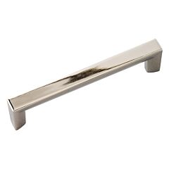 Rochester 3-3/4 Inch (96mm) Center to Center, Overall Length 4-1/4 Inch Polished Nickel Kitchen Cabinet Pull/Handle