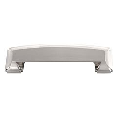 Hickory Hardware Bridges Collection 3" (76mm) & 3-3/4" (96mm) Center to Center Cabinet Cup Pull in Satin Nickel