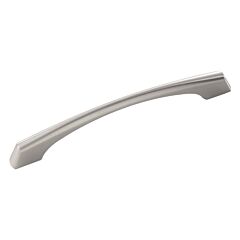 Greenwich Style 5-1/32 Inch (128mm) Center to Center, Overall Length 6-3/8 Inch Stainless Steel Kitchen Cabinet Pull/Handle