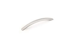 Flair Aluminum 11-3/8" (288mm) Center to Center, Overall Length 13-1/2" (342mm) Brushed Nickel Arched Appliance Pull/Handle