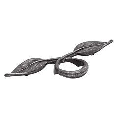 Touch of Spring Style 3 Inch (76mm) Center to Center, Overall Length 5 Inch Vibra Pewter Cabinet Pull/Handle