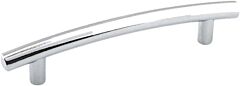 Achilles Arch Style 3-3/4" (96mm) Inch Center To Center, Overall Length 5-5/16" (135mm) Chrome, Cabinet Pull / Handle