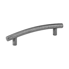 Achilles Arch Style 3-3/4" (96mm) Inch Center To Center, Overall Length 5-5/16" (135mm) Pewter, Cabinet Pull / Handle