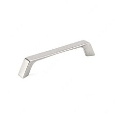 Expression Collection 5-1/16" (128mm) Center to Center, Overall Length 5-23/32" (145mm) Arched Brushed Nickel Cabinet Pull/Handle