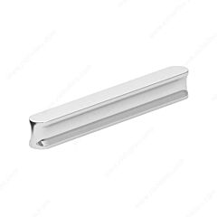 Contemporary 2-17/32" to 3-25/32'' Center to Center, Overall Length 4-1/4" Chrome Cabinet Pull/Handle