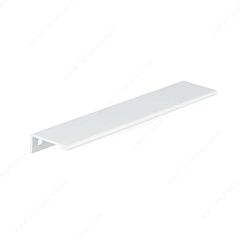 Modern Style Edge Pull 7-9/16" (192mm) Inch Center To Center, Overall Length 8-11/32" (212mm) White Cabinet Hardware Pull / Handle