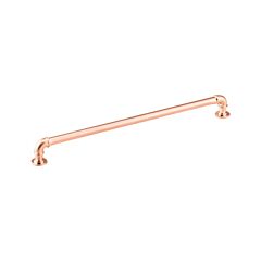 Industrial Pipe Style 12-19/32" (320mm) Center To Center, Overall Length 13-5/9" Rose Gold Cabinet Hardware Pull / Handle