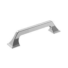 Exceed 5-1/16" (128mm) Center to Center, 6" (152mm) Length, Polished Chrome Cabinet Pull / Handle