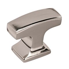 Westerly 1-5/16 in (33 mm) Length Polished Nickel Cabinet Knob