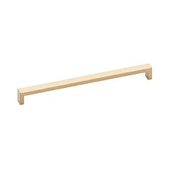 Keaton Appliance Pull in Satin Brass base, Overall Length 18-1/2"
