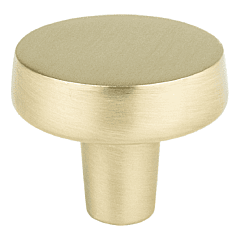 ProMod Satin Champagne Contemporary Style 1-7/32 Inch Diameter, 1 Inch (25.4mm) Projection Round Cabinet Knob