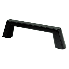 ProMod Matte Black 3-3/4 Inch (96mm) Center to Center, Overall Length 4-17/32 Inch (115mm) Cabinet Pull/Handle