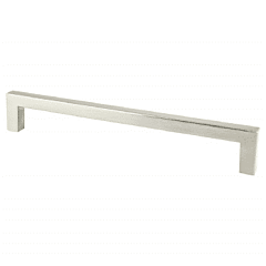 Advantage Series 7-9/16 Inch (192mm) Center to Center, 8 Inch (203mm) Overall Length Satin Nickel Cabinet Pull/Handle, Berenson Hardware