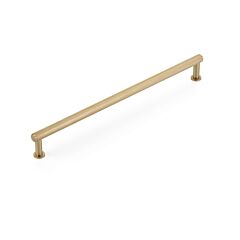 Pub House 10" (254mm) Center to Center, 10-1/2" Length, Knurled, Signature Satin Brass Cabinet Pull/ Handle