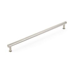 Pub House 18" (457mm) Center to Center, 19-1/4" (488.5mm) Length, Knurled, Brushed Nickel Appliance Pull/ Handle