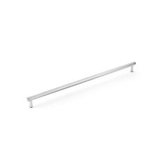 Pub House 24" (610mm) Center to Center, 25-1/4" (640mm) Length, Knurled, Polished Chrome Appliance Pull/ Handle