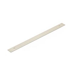 Pub House 12" (305mm) Center to Center, 13-1/2" Length, Brushed Nickel Appliance Backplate