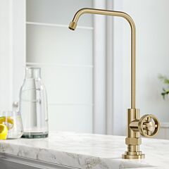 Kraus Urbix 100% Lead-Free Kitchen Water Filter Faucet in Brushed Gold