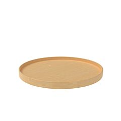 Natural Wood Full Circle Shelf Only, 32 in