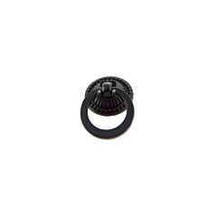 Mission Collection Ring Pull 1-3/8" (35mm) Diameter in Matte Black