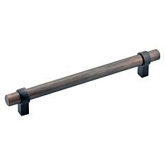 Loop Style Rok Solid Metal Pull / Handle Brushed Oil-Rubbed Bronze 6-5/16" Hole Centers