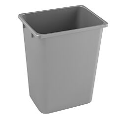 Rok Hardware Trash and Recycling Bin, 36 Quart Gray