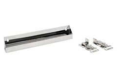 Rev-A-Shelf Slim Line Stainless Steel Tip-Out Tray Kit, 16 Inch, 6541 Series