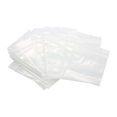100 Pack Heavy Duty 4" x 4" Resealable 4Mil Thick Plastic Big Clear Poly Zip Lock Dispenser Food Safe Storage Bags (Bags)