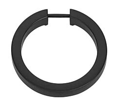 Alno Creations Ring Pull 2-1/2" (63.5mm) Overall Diameter in Matte Black