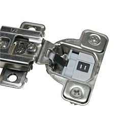 Salice 106 Degree 1/2" Overlay, Silentia Soft Close Knock-In Compact Style Face Frame Hinge with 3 Cams