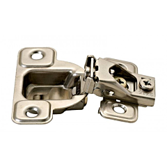 Salice Excenthree S 106-Degree Opening Side-Mount Face Frame 42mm Boring Pattern Self-Closing Hinge 1/2" Overlay Dowelled