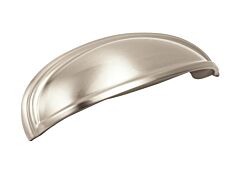 Ashby 4 in (102 mm) & 3 in (76 mm) Center-to-Center Satin Nickel Cabinet Cup Pull