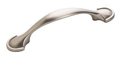 Allison Value 3 in (76 mm) Center-to-Center 4 5/8 in (117 mm) Length Satin Nickel Cabinet Pull