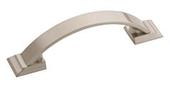 Candler 3 in (76 mm) Center-to-Center Satin Nickel Cabinet Pull