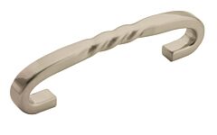 Inspirations 3-3/4 in (96 mm) Center-to-Center 4 7/8 in (124 mm) Length Satin Nickel Cabinet Pull